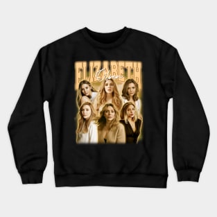 RETRO VINTAGE ELIZABETH OLSEN BOOTLEG STYLE Crewneck Sweatshirt